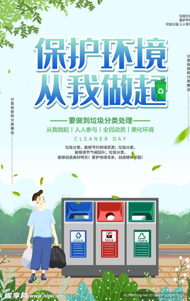 垃圾分类海报