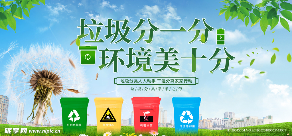 垃圾分类海报