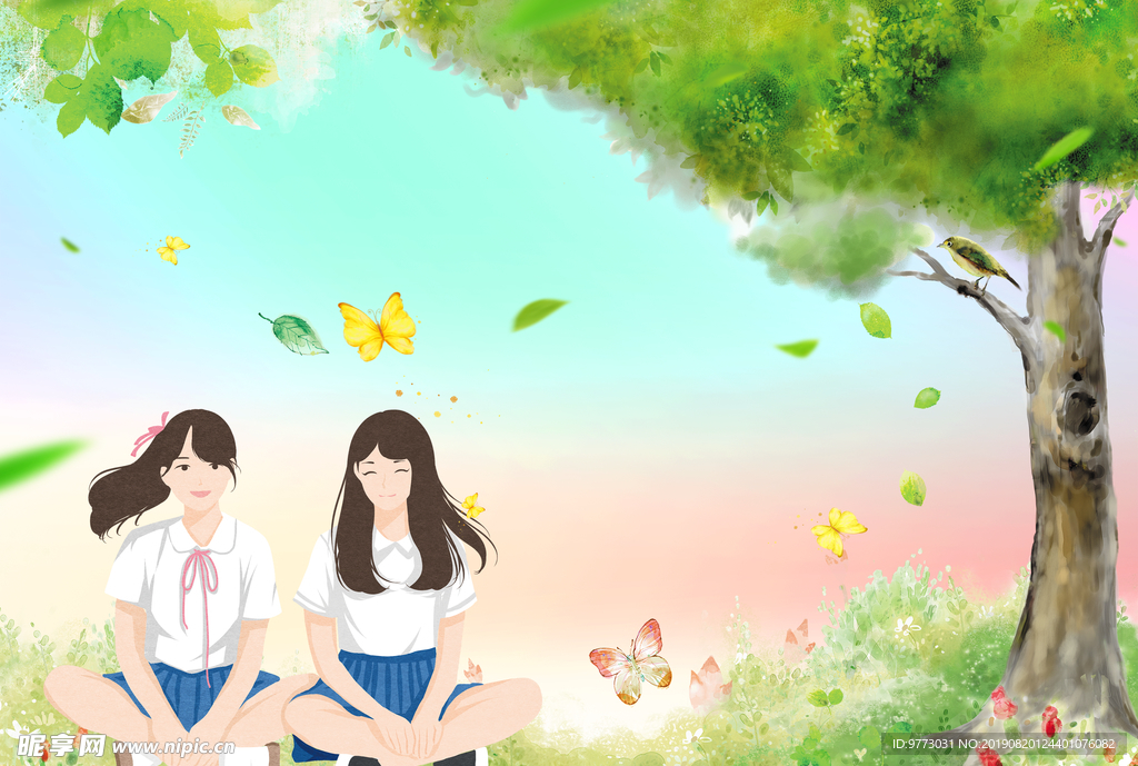 卡通背景