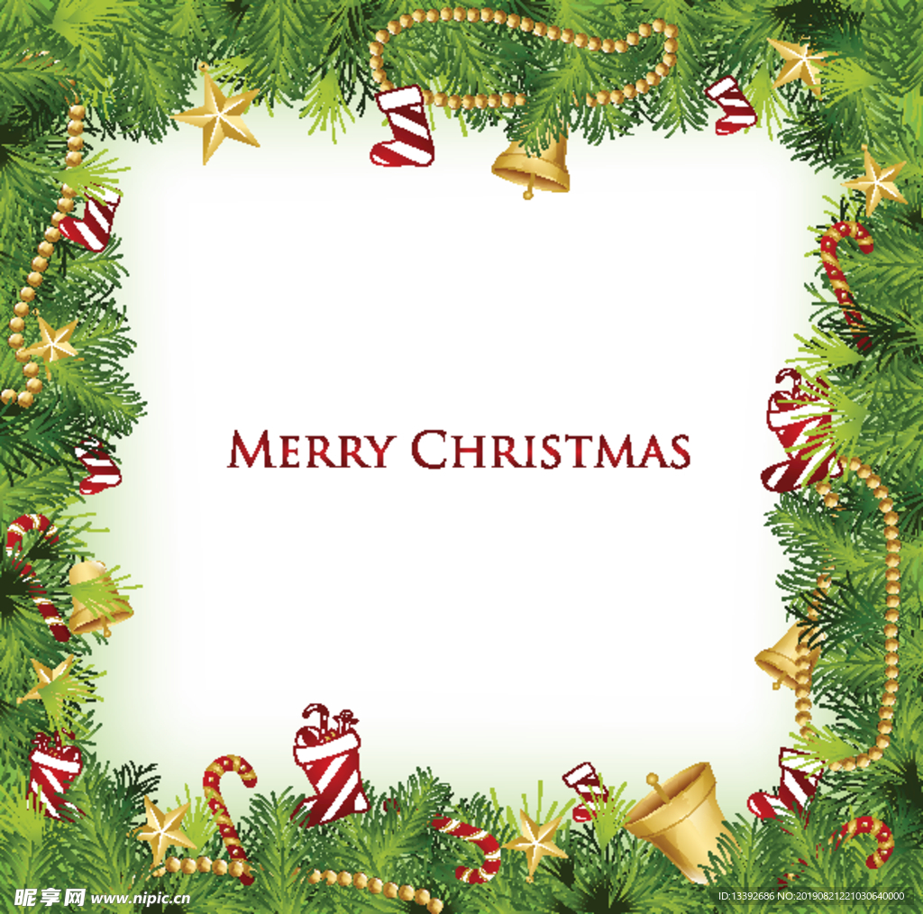 圣诞花边 圣诞节花边 圣诞边框