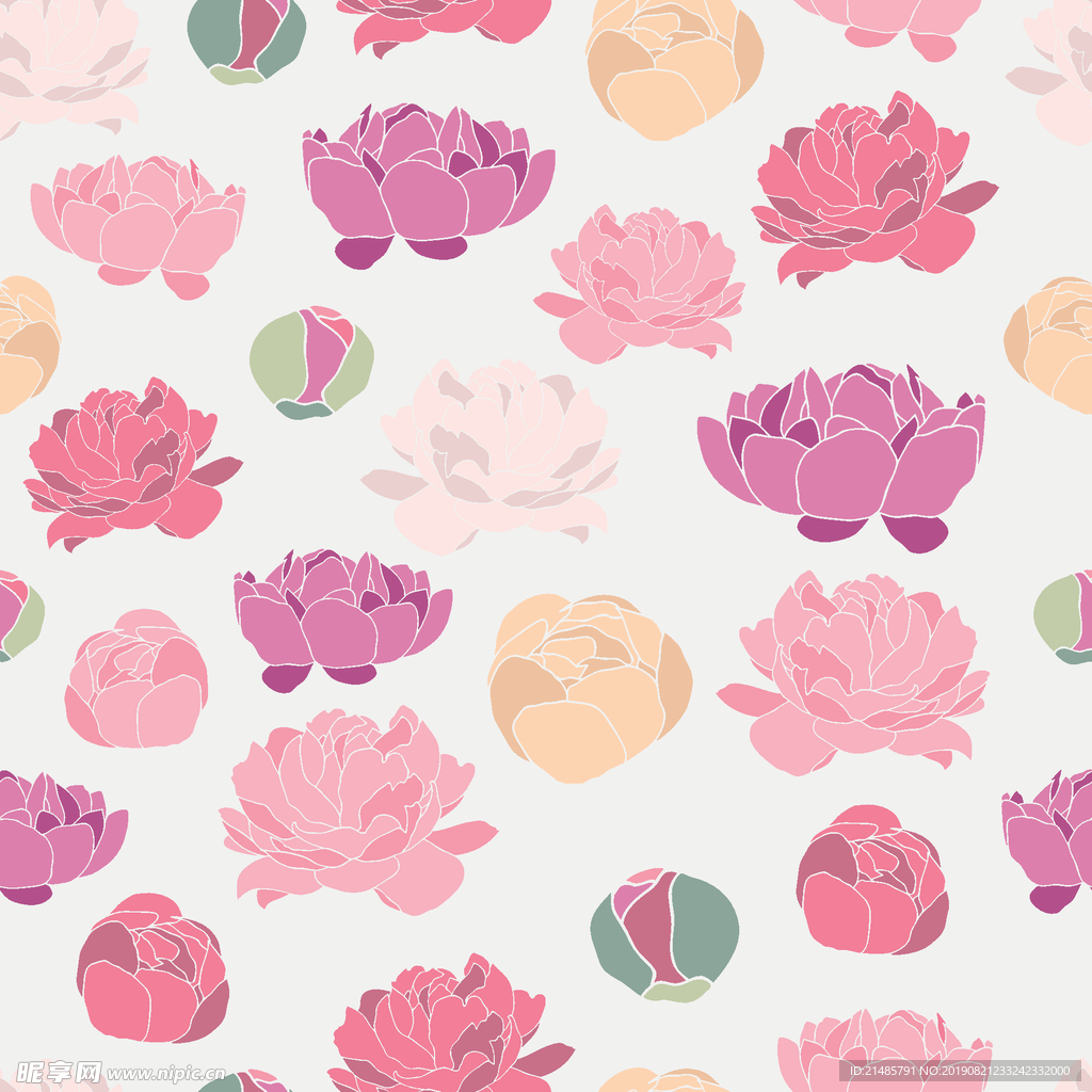 数码花型