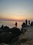 海上观日出图