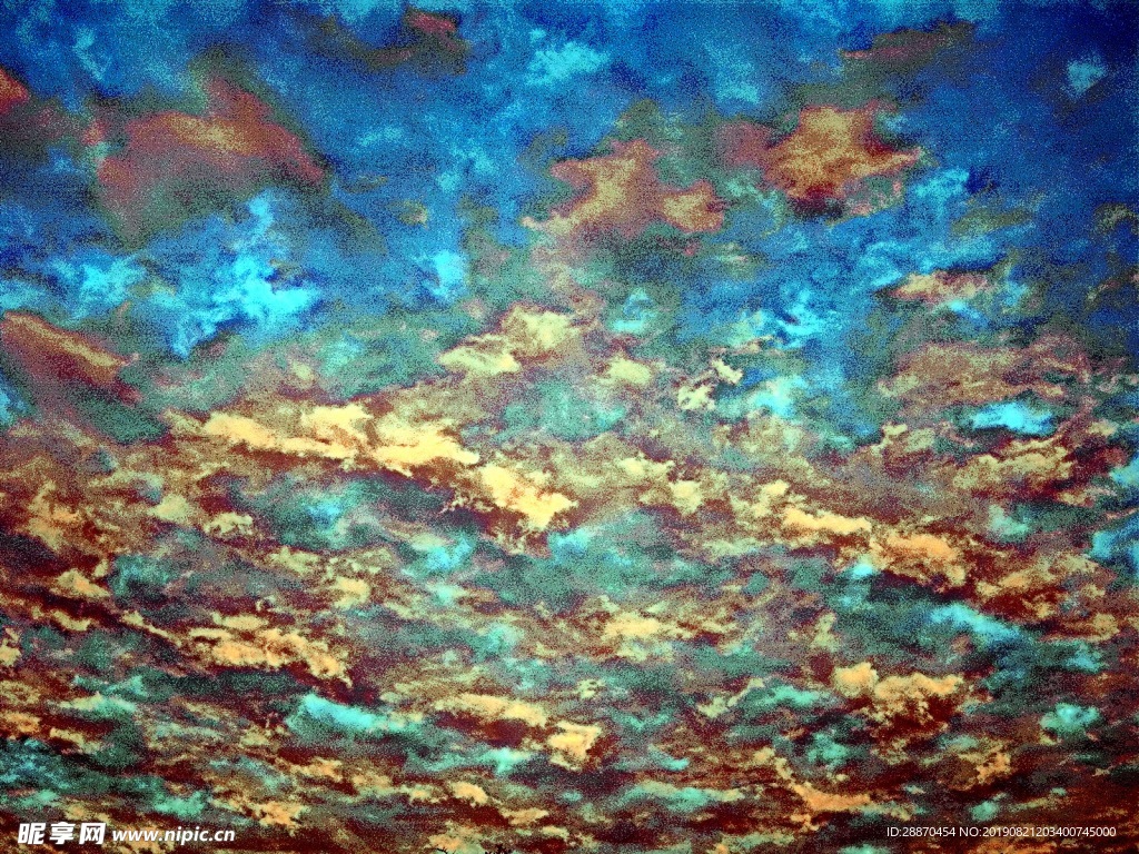 多彩的天空