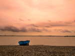 海边夕阳