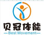 贝冠体能logo