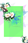 鲜花 花朵 花纹 边框 版式