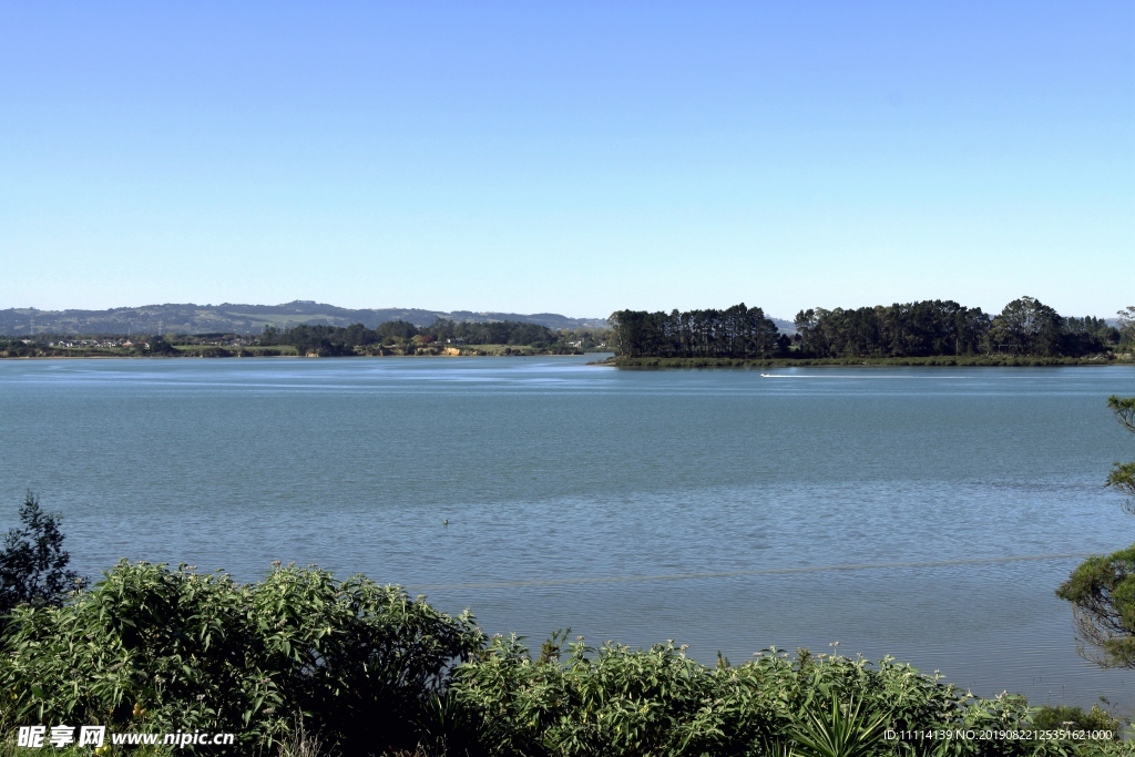 新西兰海滨自然风景