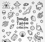 精美的素描纹身