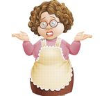 彩色家庭主妇设计