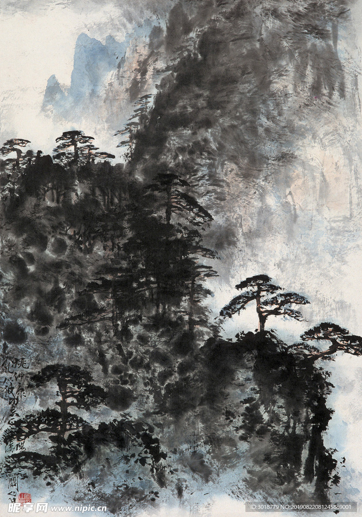 山水画