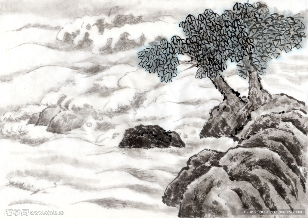 山水画