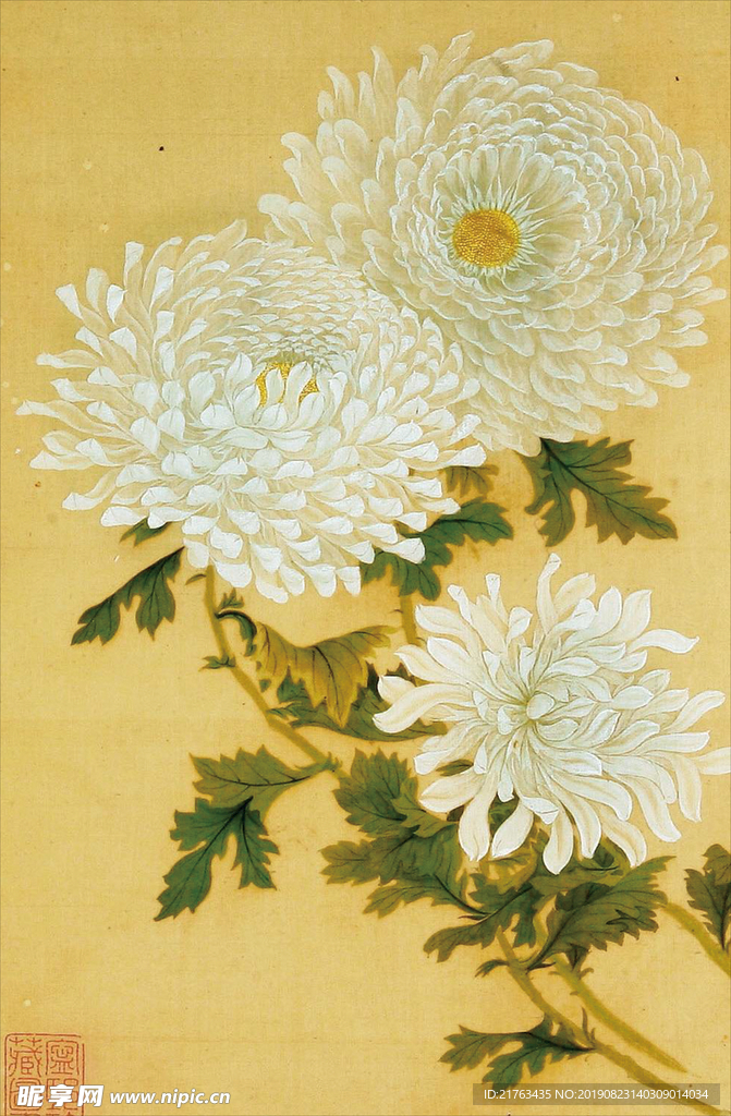 郎世宁花鸟