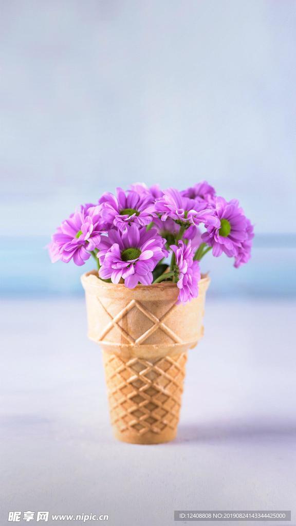 小紫花