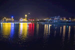 长治市淮海公园夜景灯光