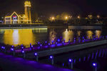 长治市淮海公园夜景