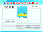食品安全信息公示栏