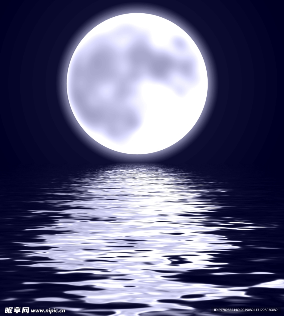 月亮湖水
