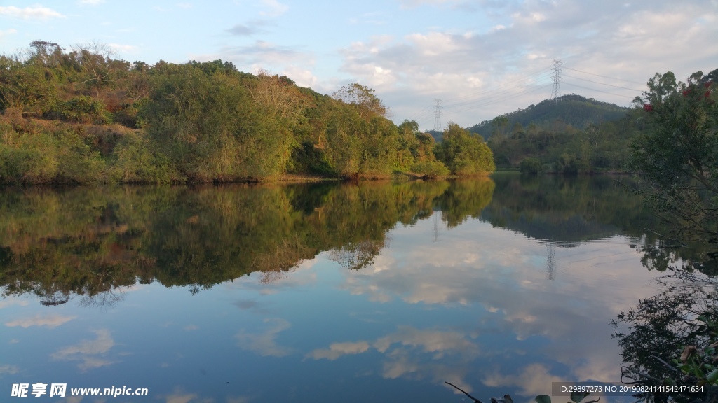 水库风景
