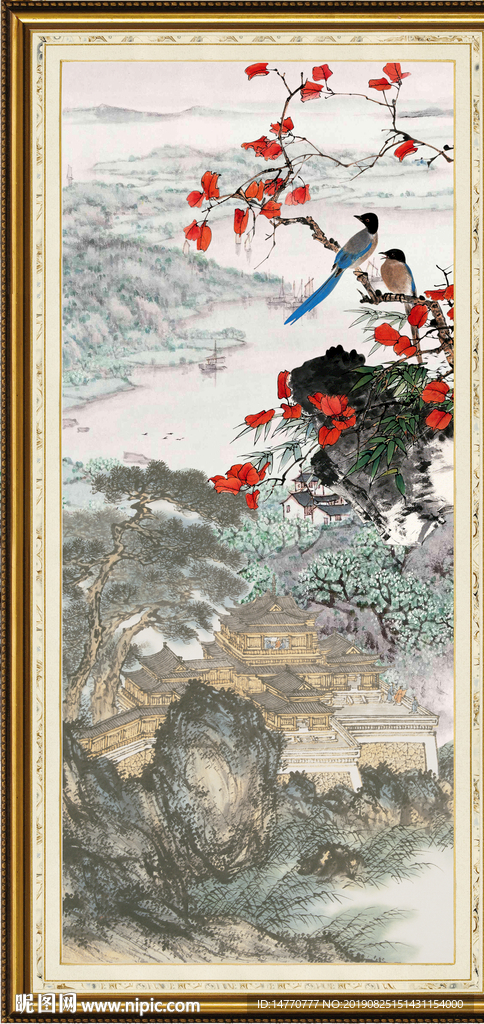 工笔花鸟