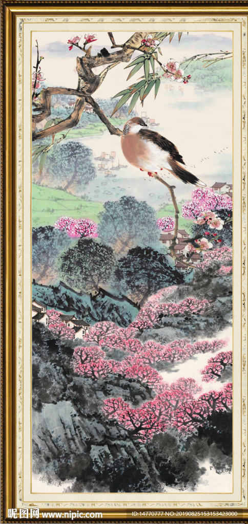 工笔花鸟