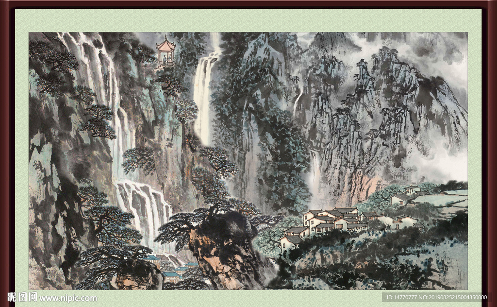 山水风景图