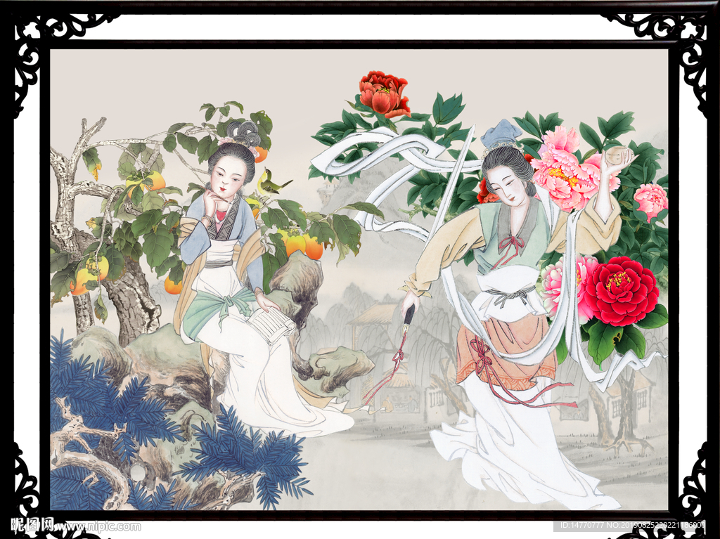 仕女图