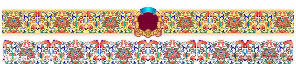 酒盒素材 花纹花边 中国元素