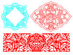 中国元素 底纹花纹 设计素材