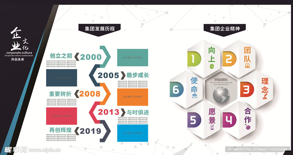 企业文化展板