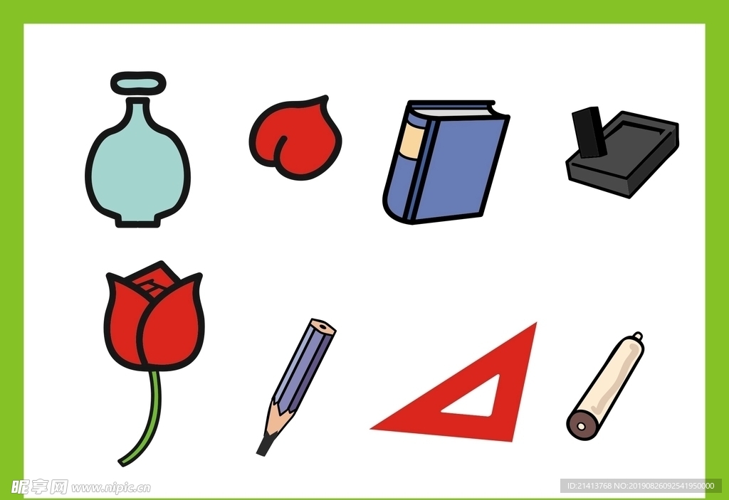 手绘卡通素材 卡