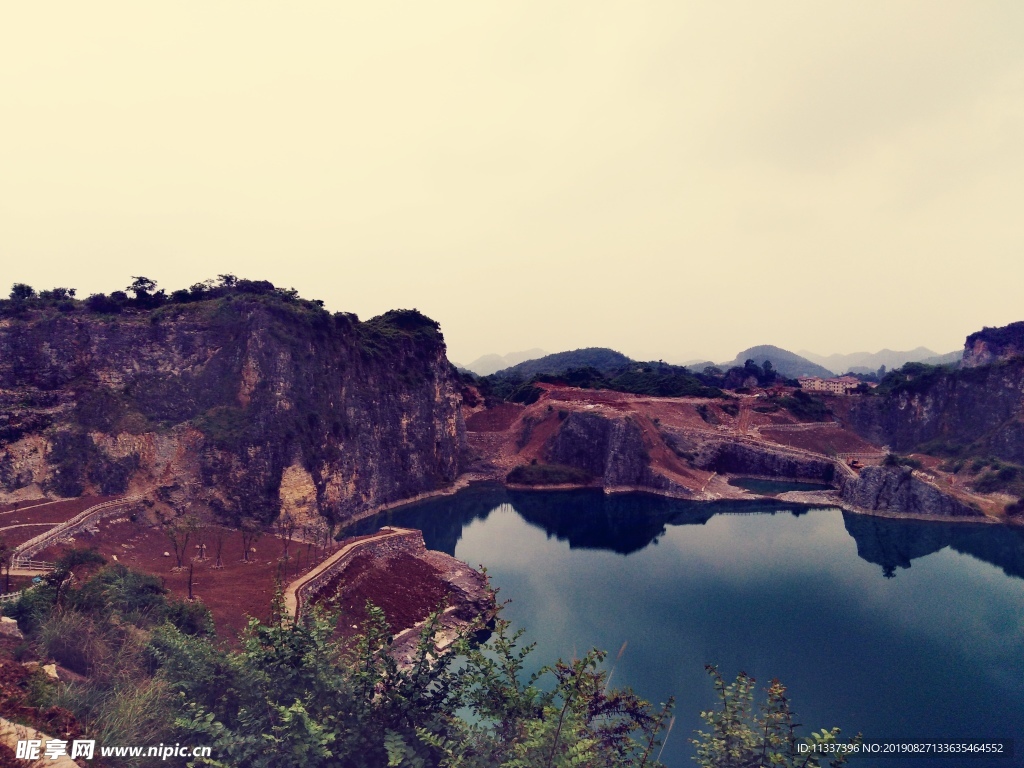 重庆渝北矿山公园，一个即将惊艳世人的西南美景，这里惊艳你了吗|矿山公园|渝北|矿坑_新浪新闻