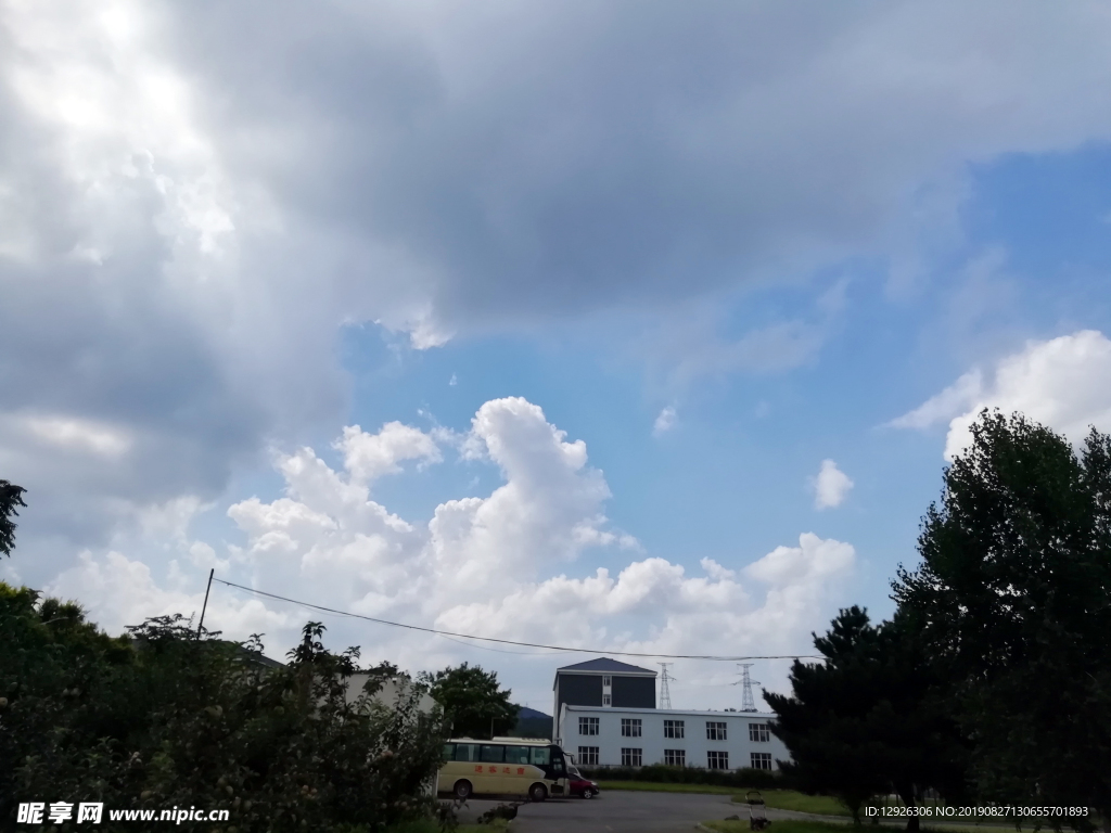 自然  风景天空