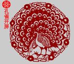 龙雀开屏