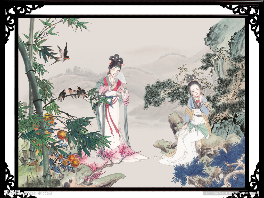 仕女图