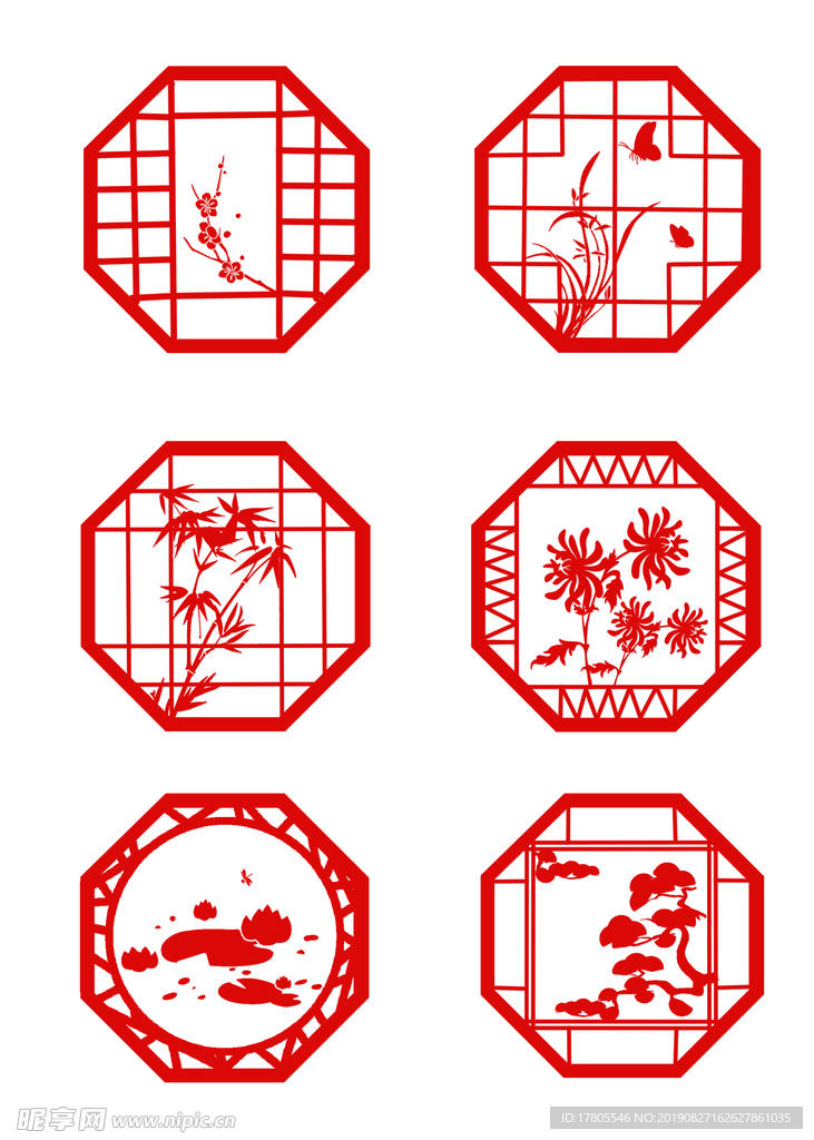 中式古典 边框素材 花边素材