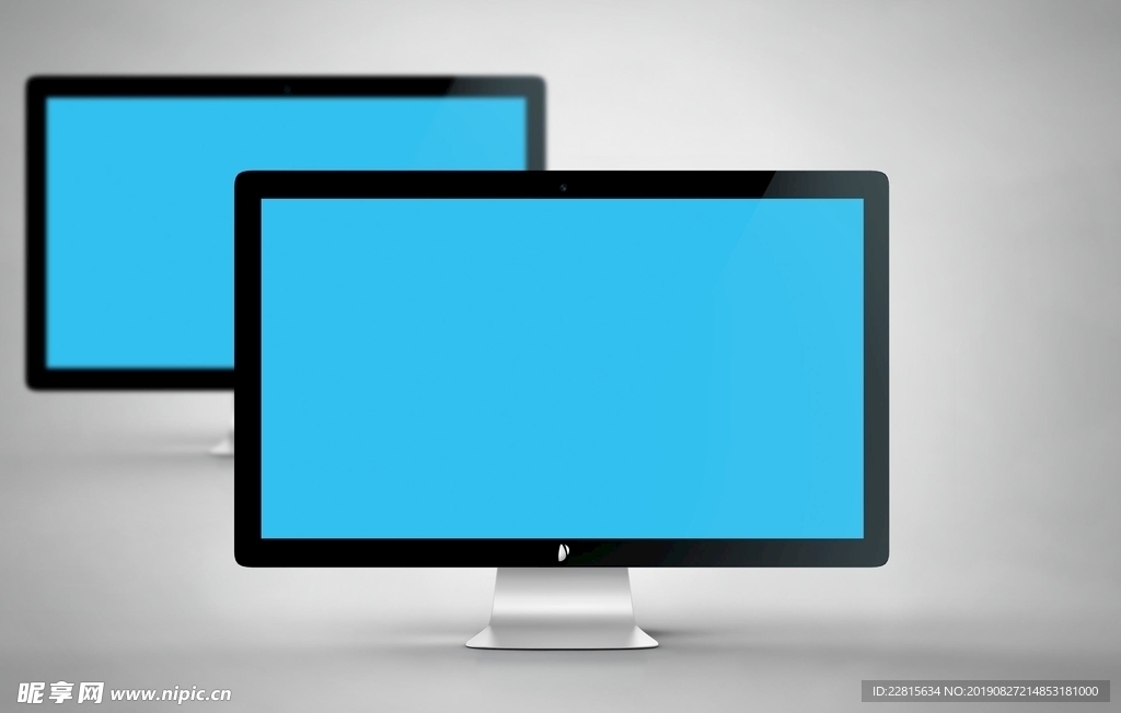 logo样机贴图 电脑展示样机