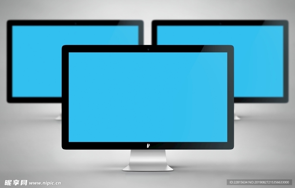 logo样机贴图 电脑展示样机