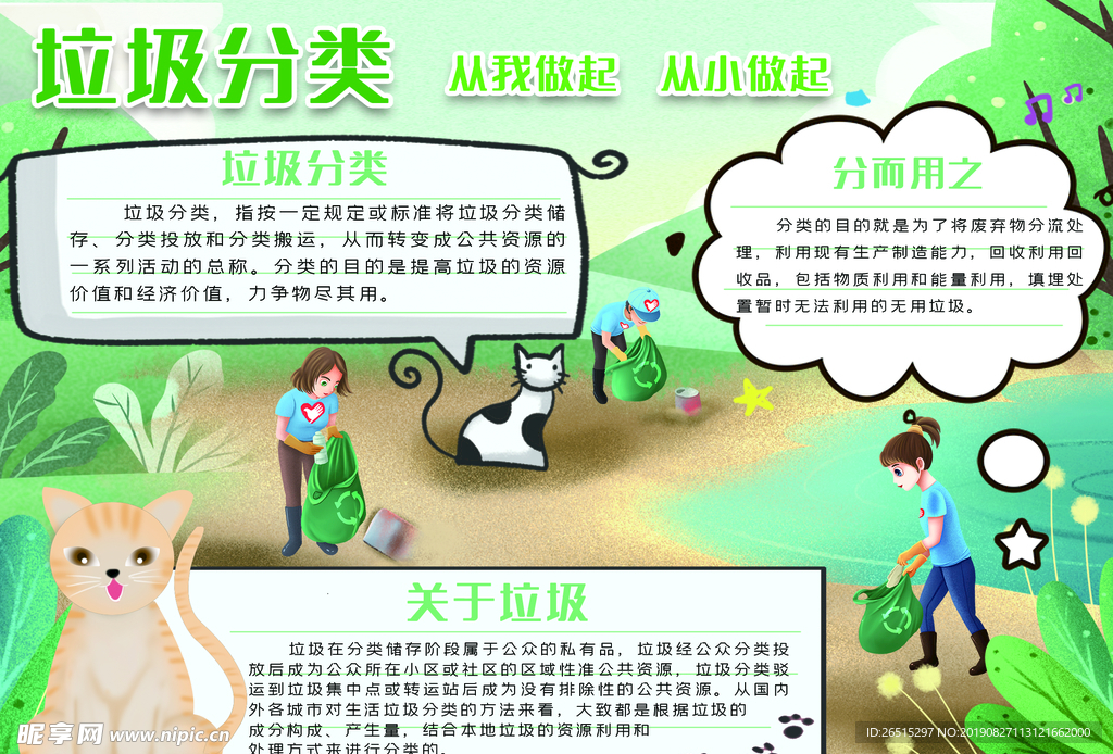 垃圾分类海报
