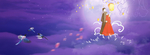 梦幻 星空 神话 少女 爱情