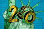 2020年数字背景