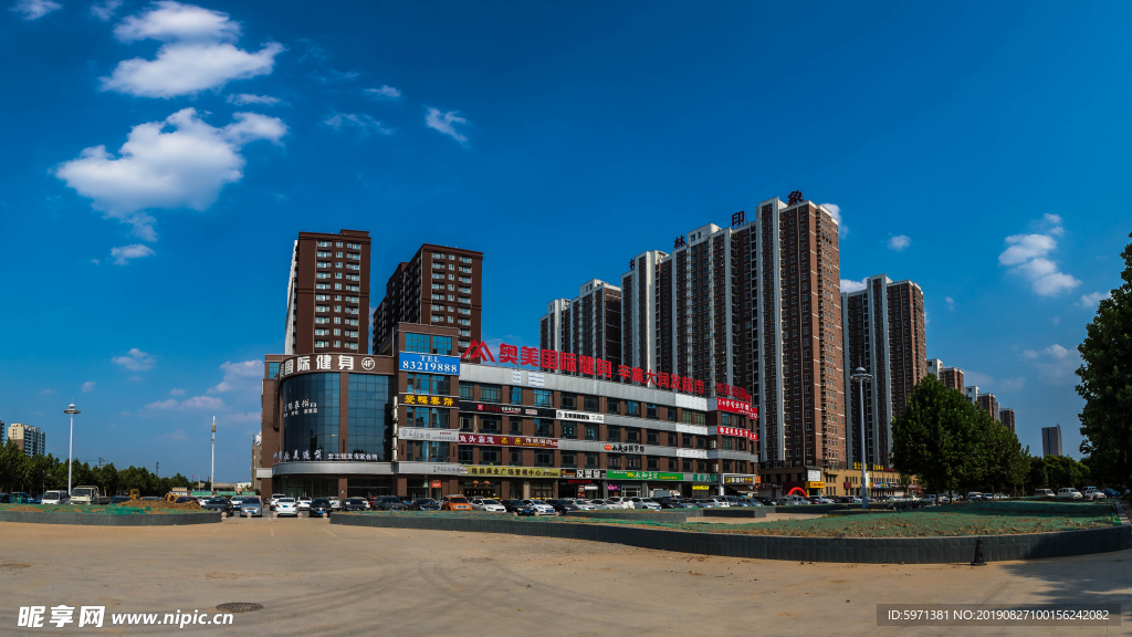 建筑 大厦 楼房 场景 街道