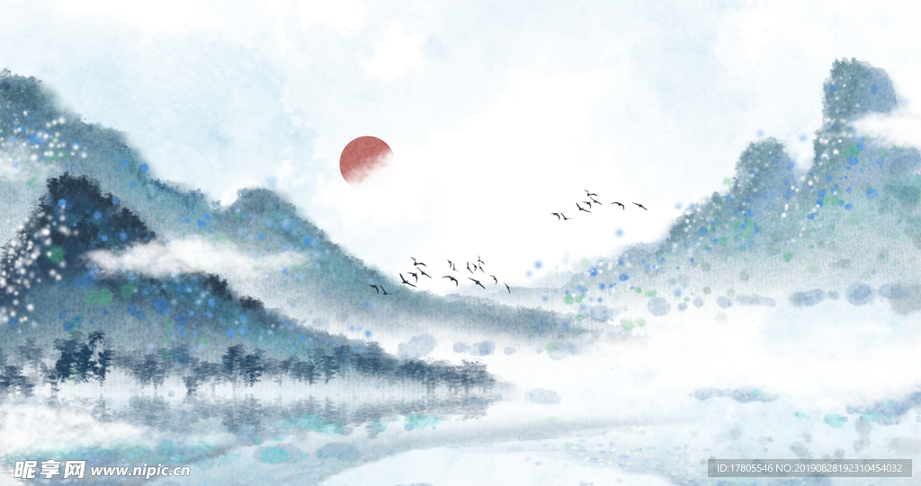 中式背景墙   中式背景素材