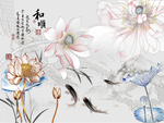 中式背景墙   中式背景素材