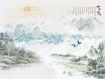 中式背景墙   中式背景素材