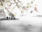 中式背景墙 中式背景素材 背景