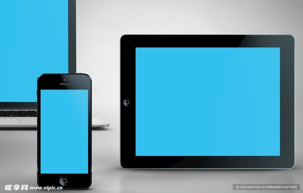 logo样机贴图 电脑展示样机