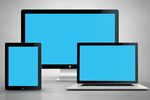 logo样机贴图 电脑展示样机