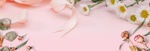 菊花 粉色底 教师节