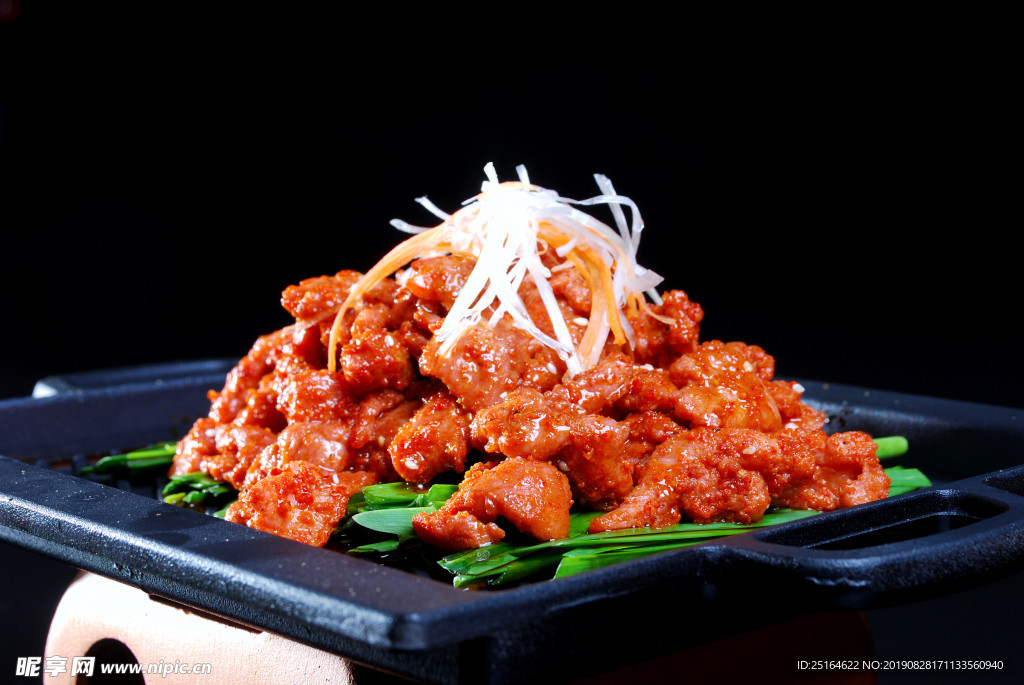 干锅孜然烤肉