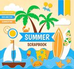 夏季主题剪贴簿